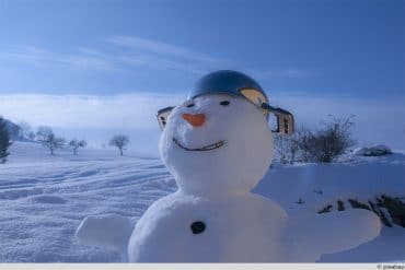 Schneemann Winter